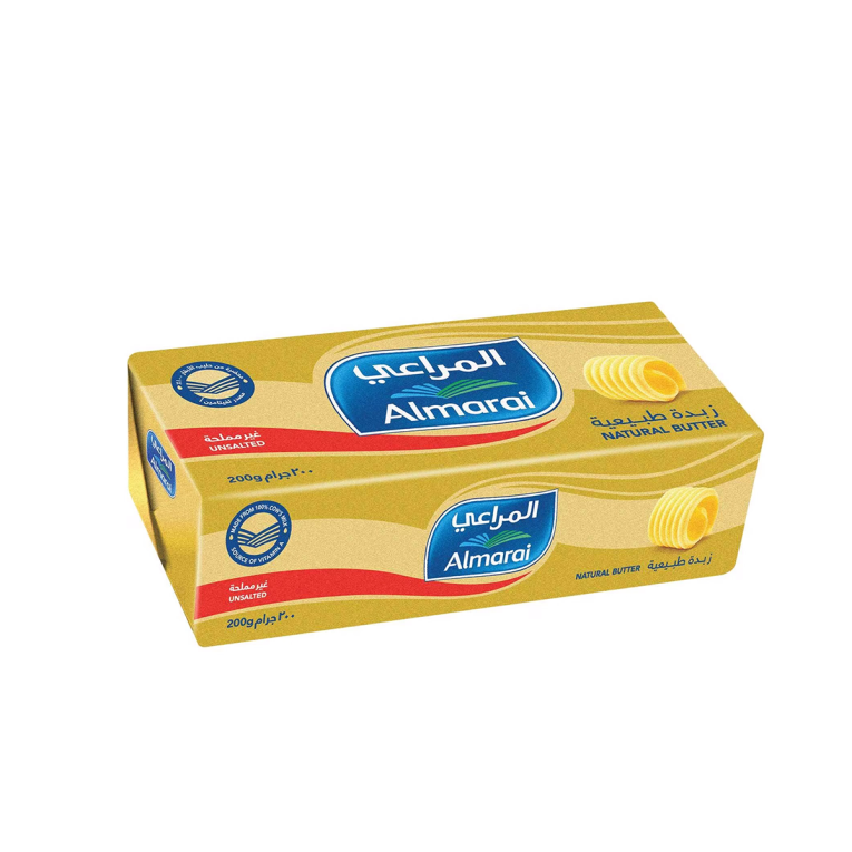 Al Marai Butter Unsalted 200 GM 11.25