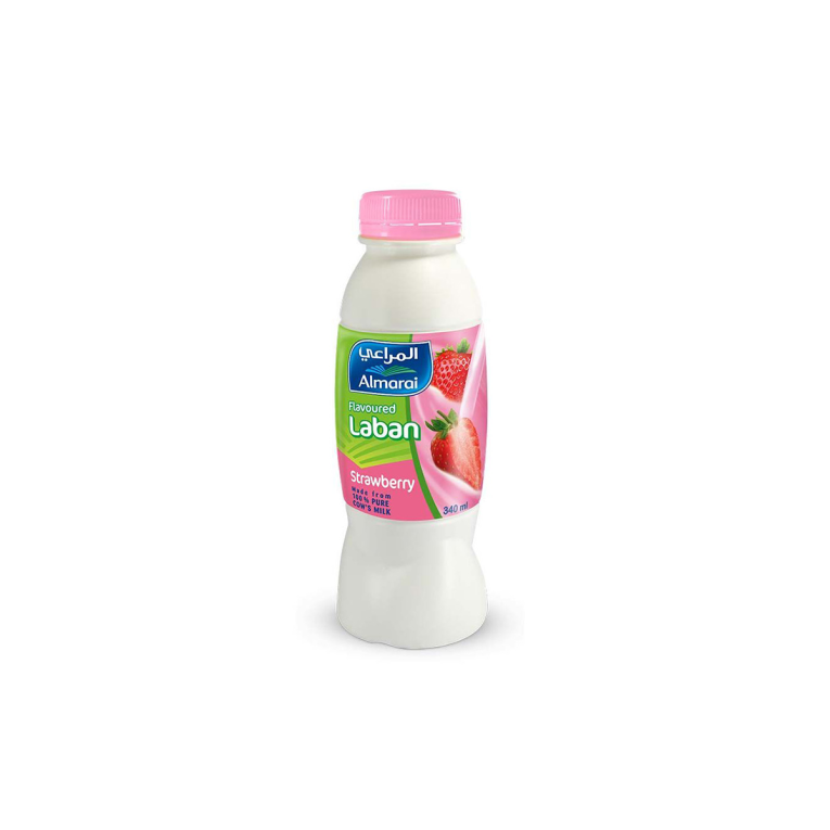 Al Marai Flavoured Laban Strawberry 340 ML 3