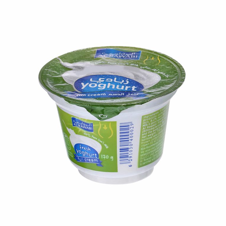 Al Rawabi Fresh Yoghurt FC 170 GM 1.75 aed