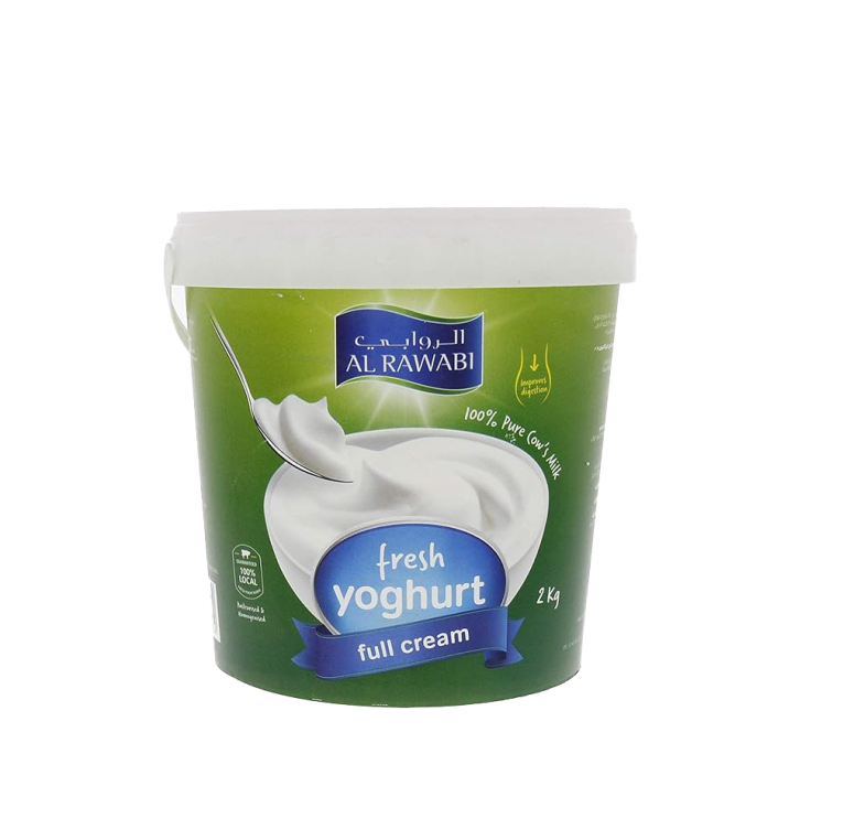 Al Rawabi Fresh Yoghurt FC 2 KG 13.95aed