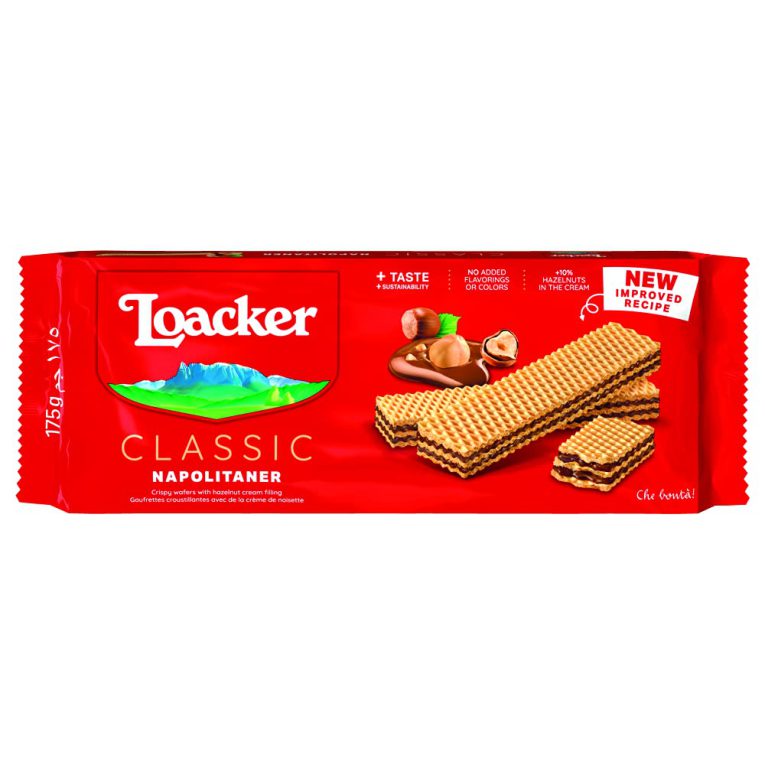 Loacker Wafer Hazelnut Napolitaner 175 GM 12.95