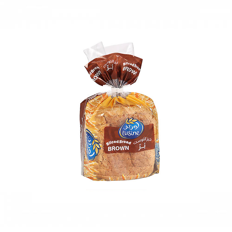 Lusine Sliced Bread Brown 275GM 3.50