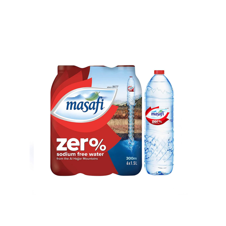 Masafi Zero 1.5 L X 6 BTL. 8.5