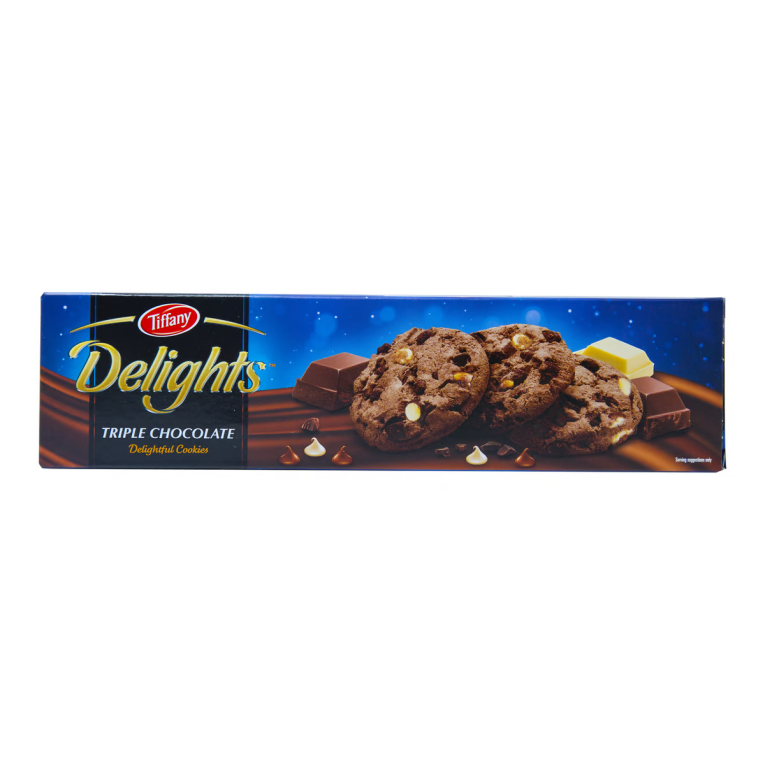 Tiffany Delights Triple Chocolate Cookies 90 GM