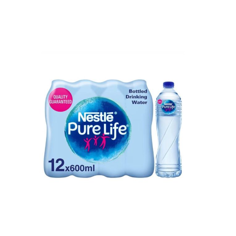 Nestle Pure Life, Shrink Water 600ML x12 BTL