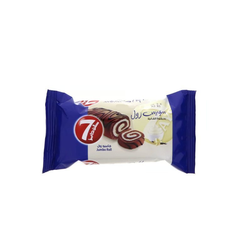 7 DAYS SWISS ROLL WITH VANILLA 55g PCS