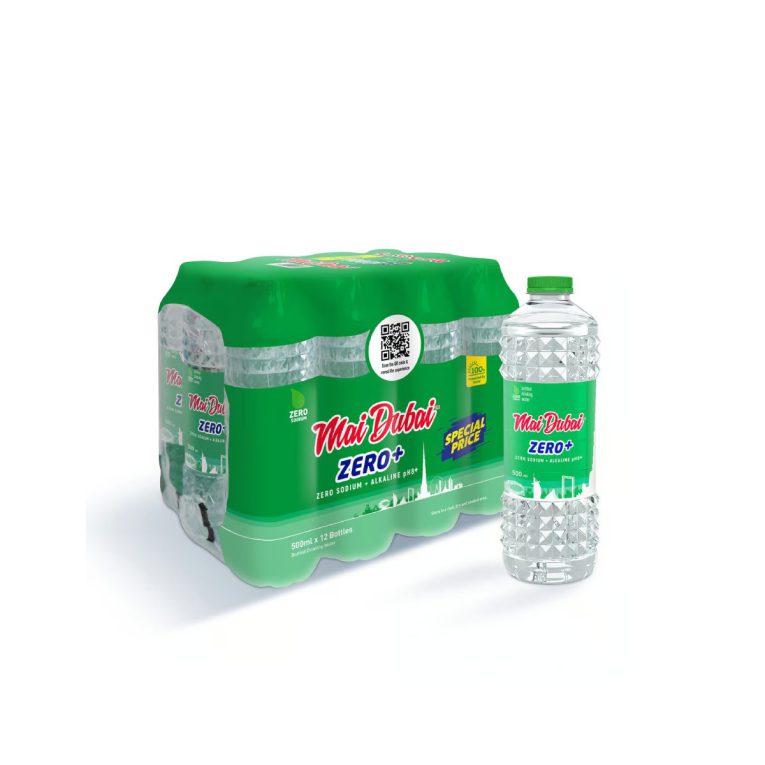 MAI DUBAI ALKALINE ZERO+ 500ML X12 OUTER
