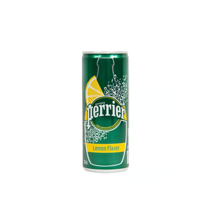 PERRIER LEMON FLV 250ML PCS