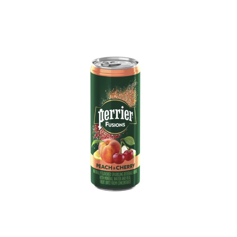 Perrier Fusions, Peach and Cherry Flavor