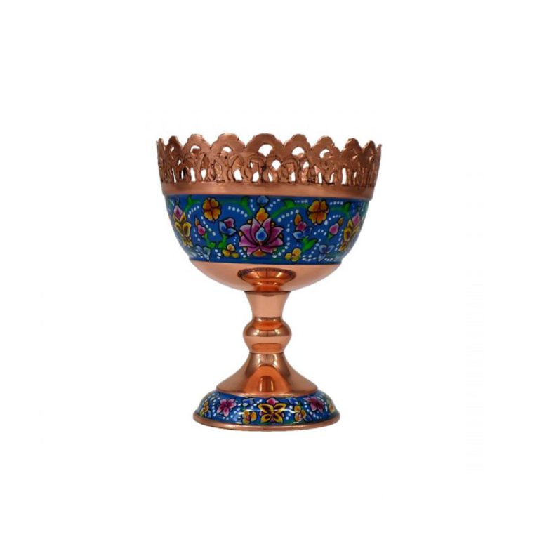 Salam – Copper and Pardaz – nuts jar 13 cm